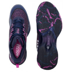 Chaussure Lacoste AG-LT23 Ultra Terre Battue Bleu/Violet  49M14005
