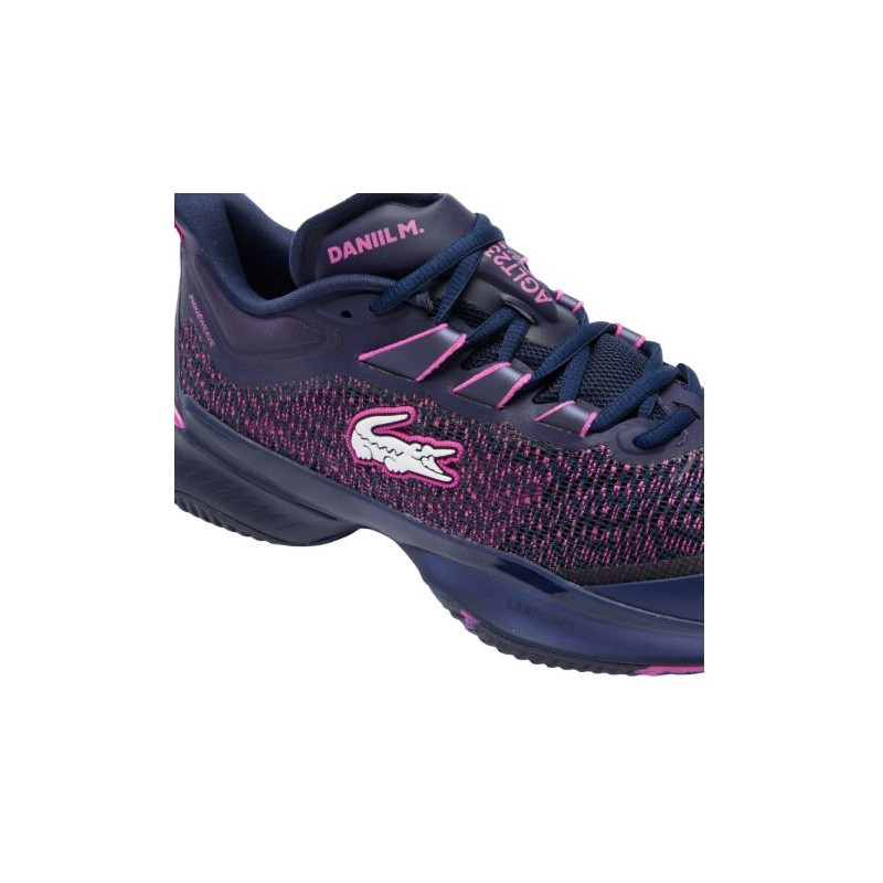 Chaussure Lacoste AG-LT23 Ultra Terre Battue Bleu/Violet  49M14005