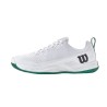 Chaussures WILSON RUSH PRO 4.5 Blanc/Vert (Toutes Surfaces)
